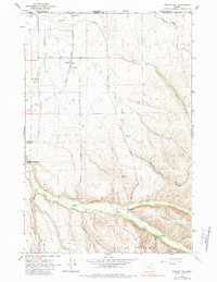 Bowlus Hill 1964 topographic map thumbnail