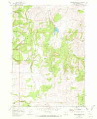 Brewer Reservoir 1969 topographic map thumbnail