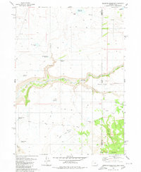 Brewster Reservoir 1980 topographic map thumbnail
