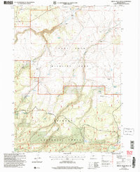Bridge Creek Draw 2004 topographic map thumbnail