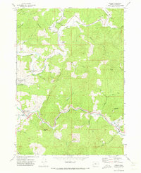 Bridge 1971 topographic map thumbnail
