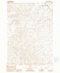 Brogan 1990 topographic map thumbnail