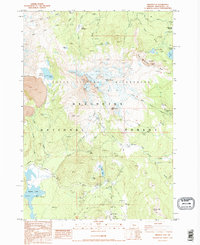 Broken Top 1988 topographic map thumbnail