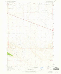 Brothers SW 1967 topographic map thumbnail