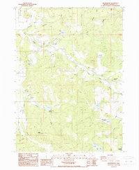 Brownsboro 1988 topographic map thumbnail