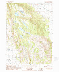 Bryant Mountain 1988 topographic map thumbnail