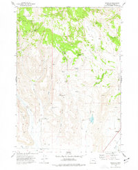Buchanan 1973 topographic map thumbnail