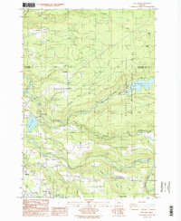 Bull Run 1985 topographic map thumbnail