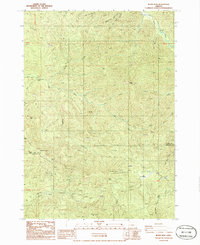 Burnt Mtn topographic map thumbnail