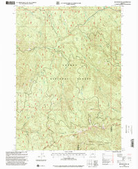 Butler Butte 1998 topographic map thumbnail