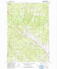 Buxton 1979 topographic map thumbnail