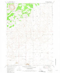 Cabin Lake 1981 topographic map thumbnail