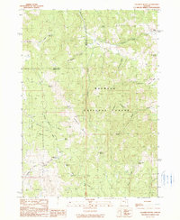 Calamity Butte 1990 topographic map thumbnail