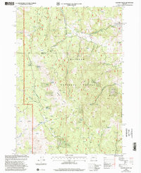 Calamity Butte 1999 topographic map thumbnail