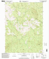 Calf Ranch Mountain 1996 topographic map thumbnail