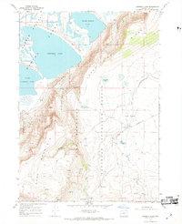 Campbell Lake 1967 topographic map thumbnail
