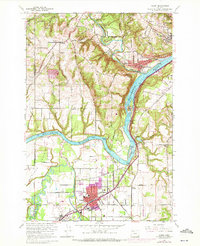 Canby 1961 topographic map thumbnail