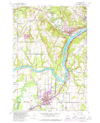 Canby 1961 topographic map thumbnail