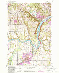 Canby 1961 topographic map thumbnail