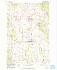 Carlton 1957 topographic map preview