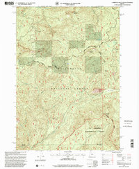 Carpenter Mountain 1997 topographic map thumbnail