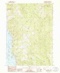Carpenterville 1986 topographic map thumbnail