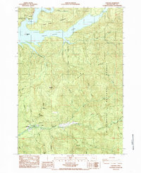 Cascadia 1985 topographic map thumbnail