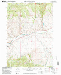 Castle Creek 1998 topographic map thumbnail