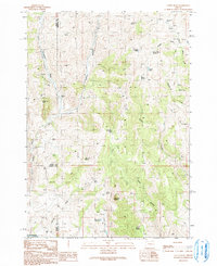 Castle Rock 1990 topographic map thumbnail