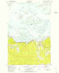 Cathlamet Bay 1949 topographic map thumbnail