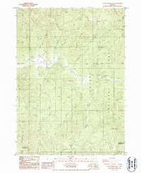Cedar Springs Mtn topographic map thumbnail
