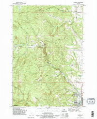 Chapman 1990 topographic map thumbnail