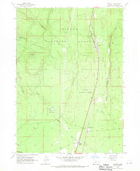 Chemult 1967 topographic map thumbnail