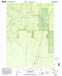 Chemult 1999 topographic map thumbnail