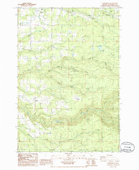 Cherryville 1985 topographic map thumbnail