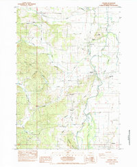 Cheshire 1984 topographic map thumbnail