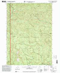 Chilcoot Mountain 1998 topographic map thumbnail