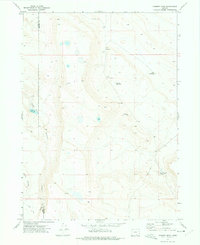 Chimney Rock 1971 topographic map thumbnail