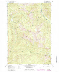 China Cap 1965 topographic map preview