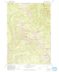 China Cap 1993 topographic map preview