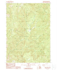 Chrome Ridge 1989 topographic map thumbnail