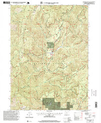 Chrome Ridge 1996 topographic map thumbnail