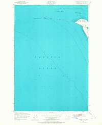 Clatsop Spit 1951 topographic map thumbnail