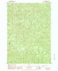 Clay Creek 1984 topographic map thumbnail
