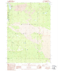 Clear Lake 1988 topographic map thumbnail