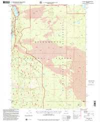 Clear Lake 1997 topographic map thumbnail