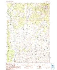 Clevenger Butte 1990 topographic map thumbnail