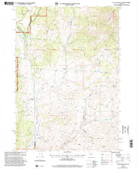 Clevenger Butte 1999 topographic map thumbnail