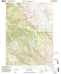 Clover Flat 2004 topographic map thumbnail