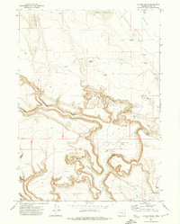 Clover Swale 1971 topographic map thumbnail